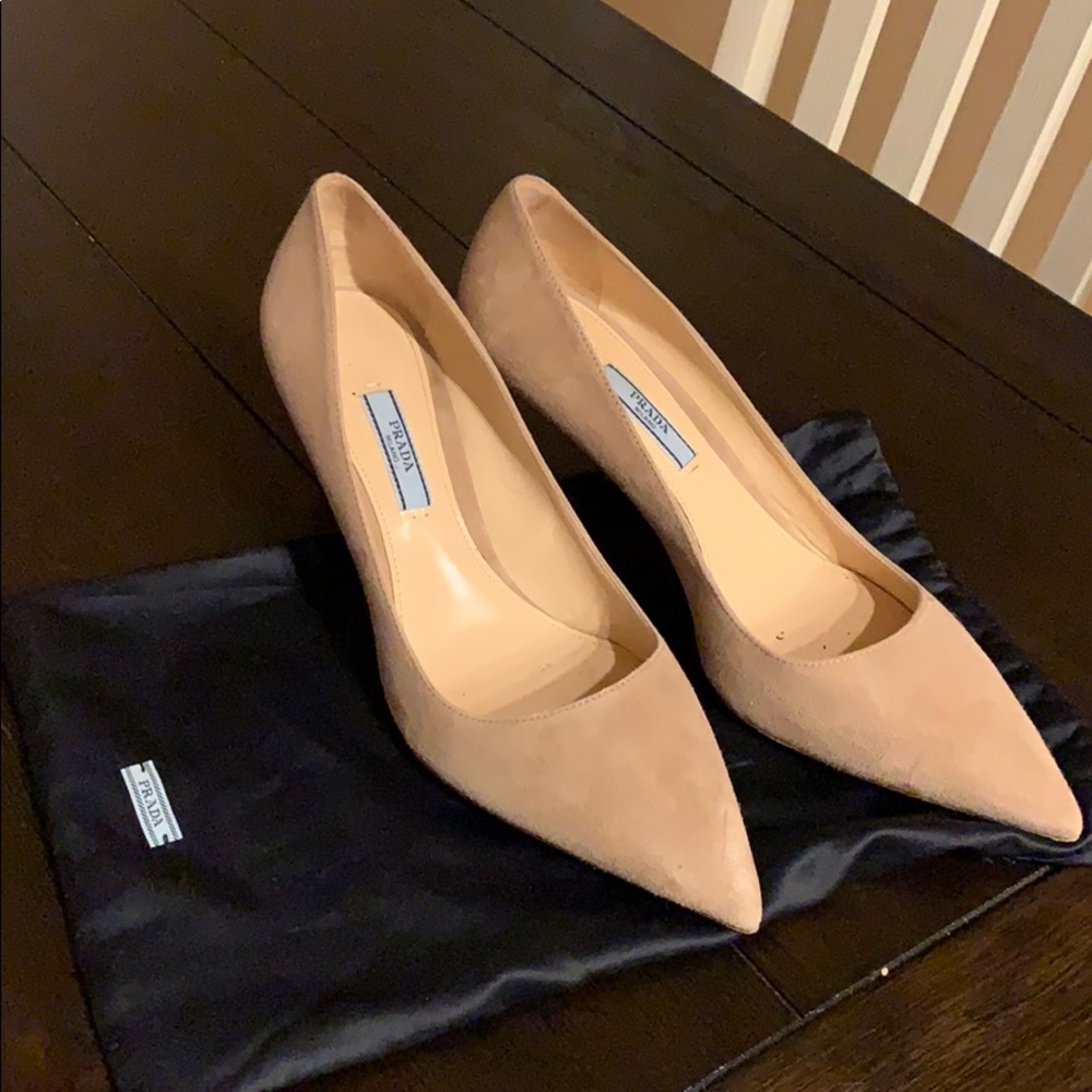 Prada Suede pumps